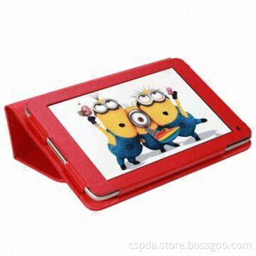 Back Standing PU Cover Case for Toshiba Excite 7c AT7-B8, w/ Hand Strap, OEM and ODM Orders Welcomed